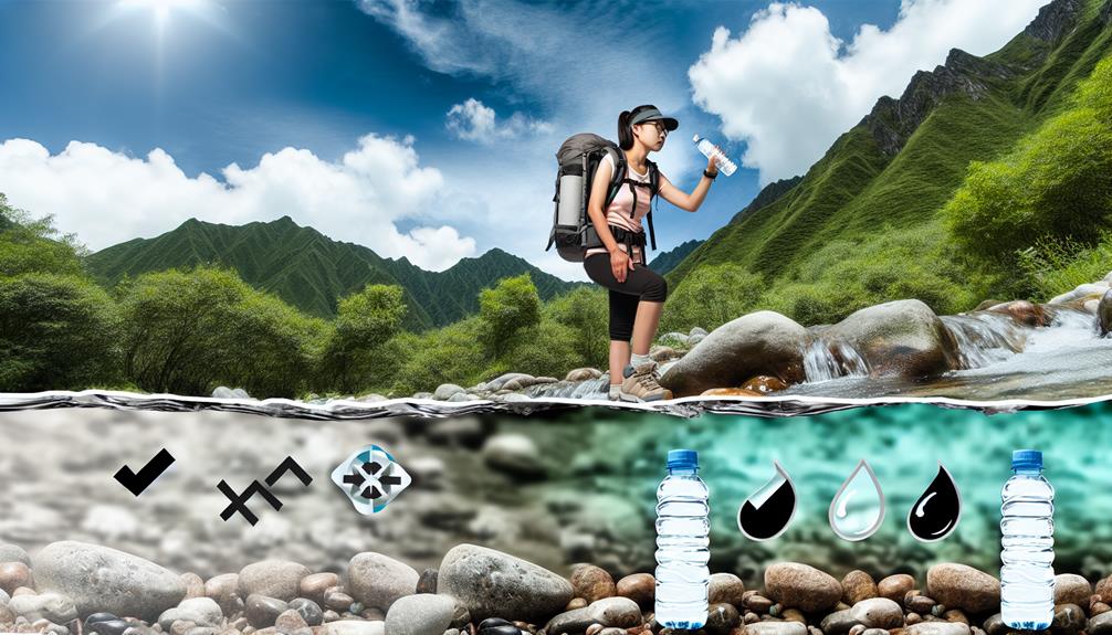 benefits of certified water purification tablets for hiking