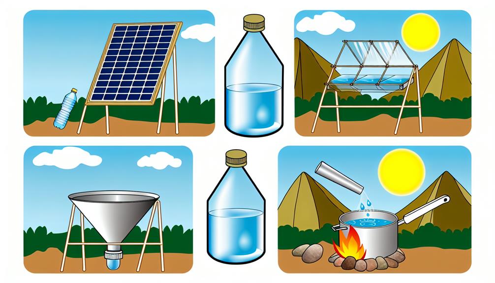 campers solar water disinfection