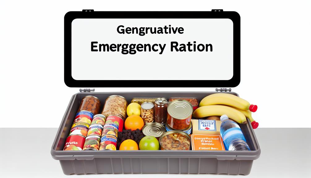 optimal nutrition for emergencies