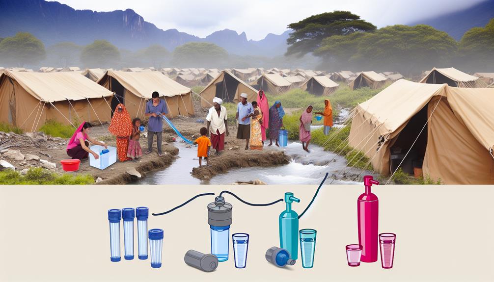 portable water purifiers for disaster relief