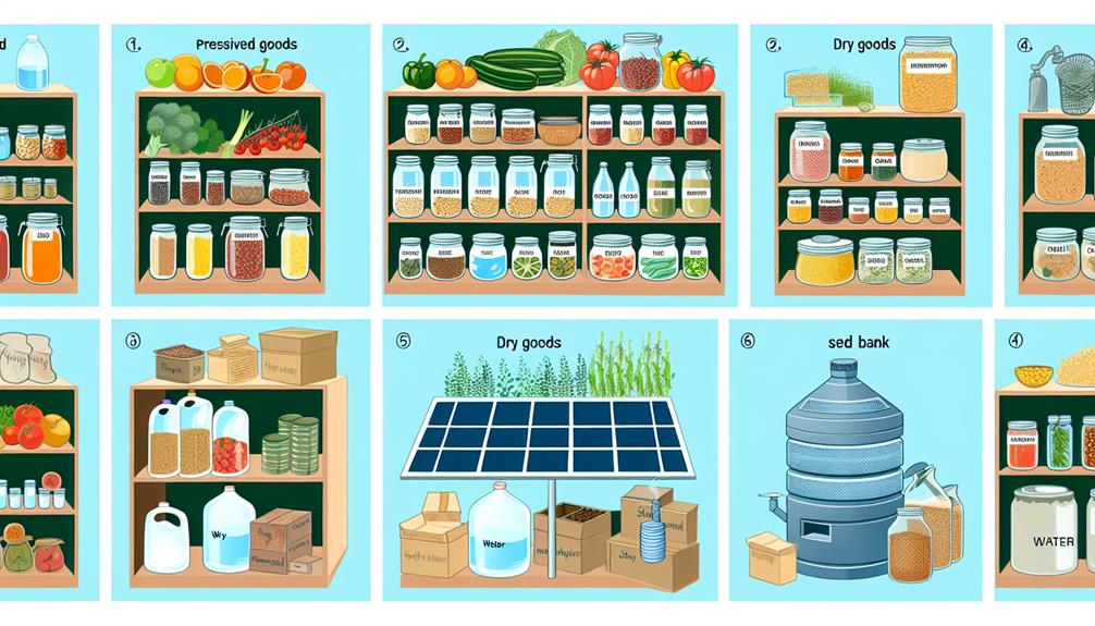 survival strategies for long term rationing