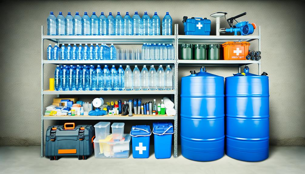 water storage tips for emergencies